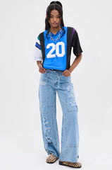 DOWN FOR WHATEVER RELAXED DENIM