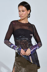 CITY LIFE MESH TOP