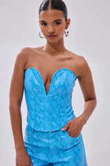 ELECTRIC SNAKE CORSET