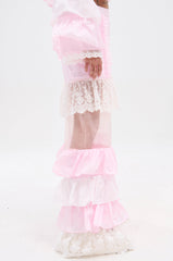 CANDY LACE TRIM PANTS