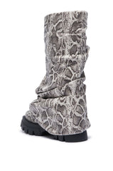 AZALEA WANG MATE SNAKE BOOTIE