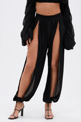 COOL WITH ME JOGGER WITH FRONT SLITS