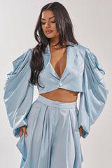 DRIP DRIP CROPPED BLAZER