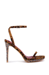 AZALEA WANG LETHA LEOPARD SANDAL