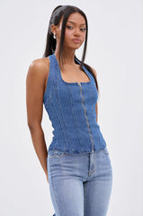 CALM AND COLLECTED CORSET TOP