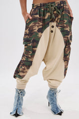 DOWN FOR IT CAMO JOGGER