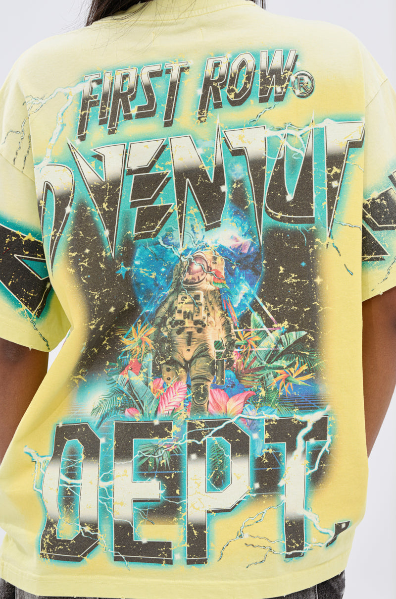 EARTH FIRST OVERSIZED GRAPHIC TEE