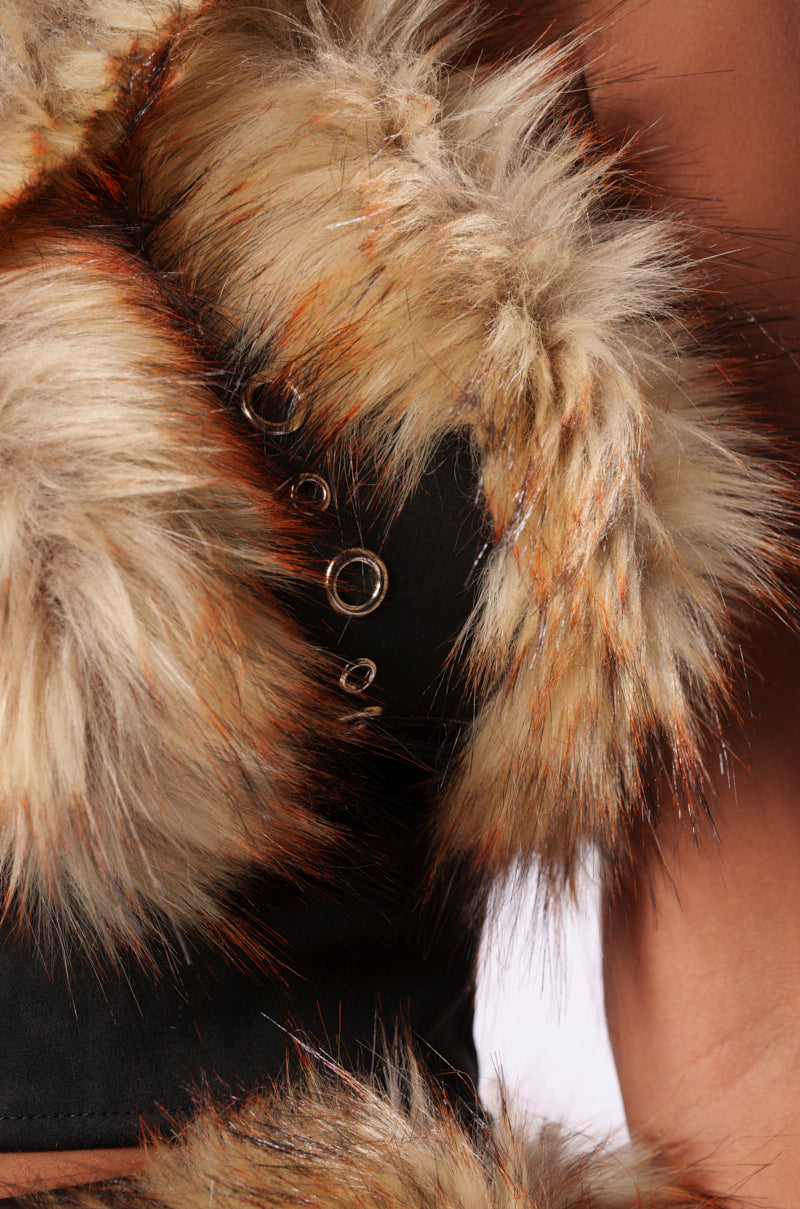 DRIVE ME WILD FUR TOP