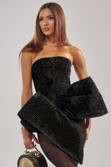 DRAMA CORSET IN BLACK
