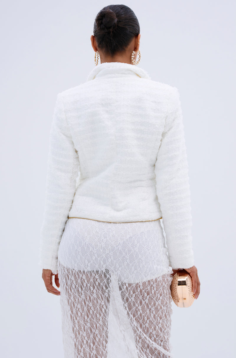 CARLOTTA TWEED BLAZER