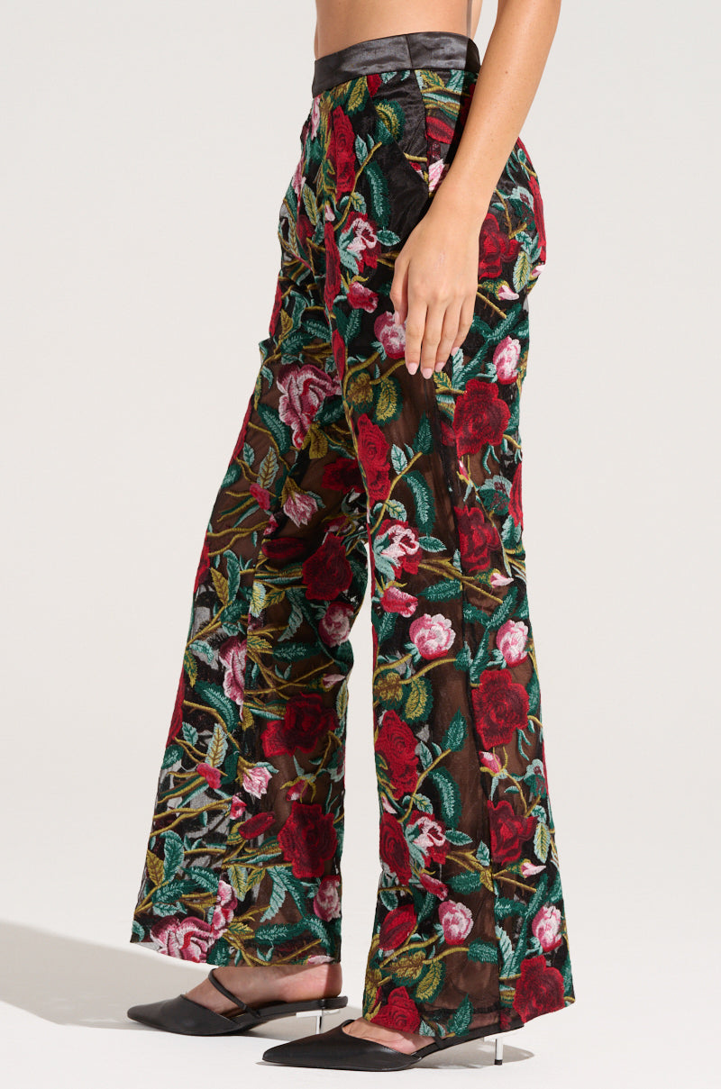 EDEN LACE FLARE PANT