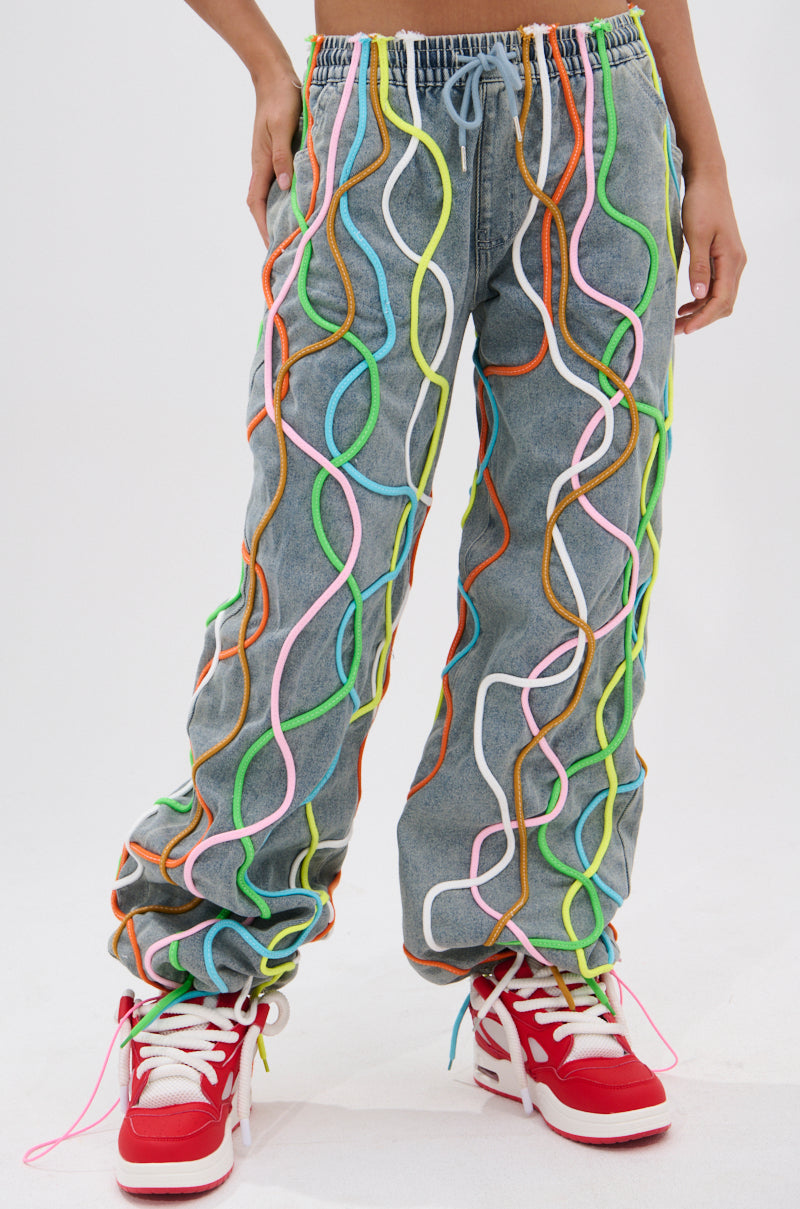 CRAZY FOR YOU DENIM PANTS