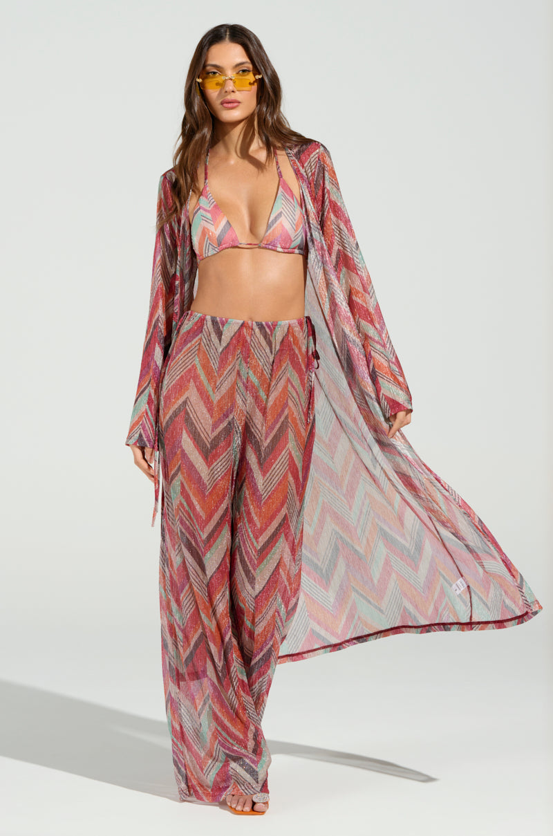 CALI FAYE LONGLINE DUSTER