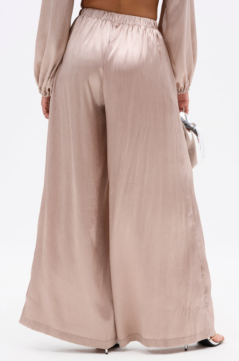 ELEGLANT WIDE LEG PALAZZO PANT
