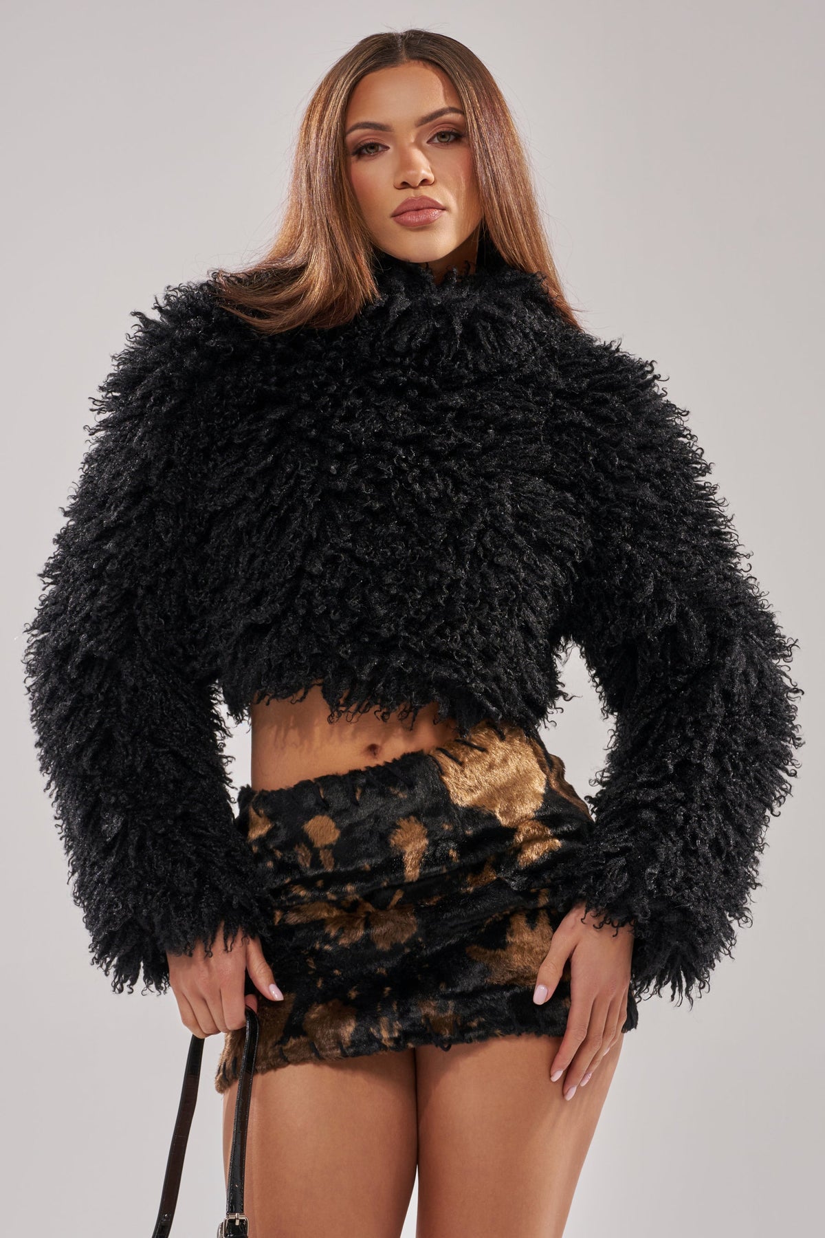 COOL GIRL ALERT FUR TOP