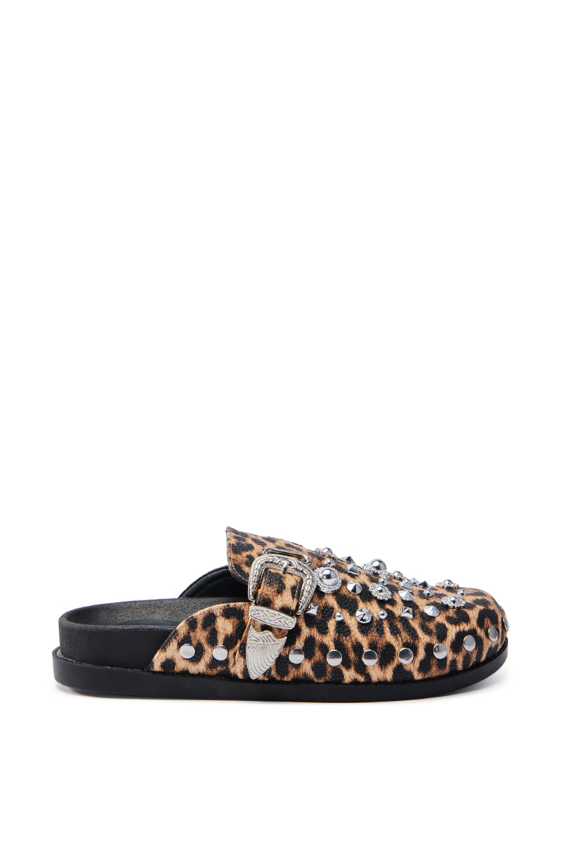 AZALEA WANG MAUDLIN LEOPARD CLOG
