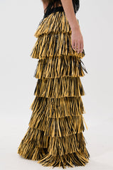 CRAZY FOR YOU STRAW PANTS
