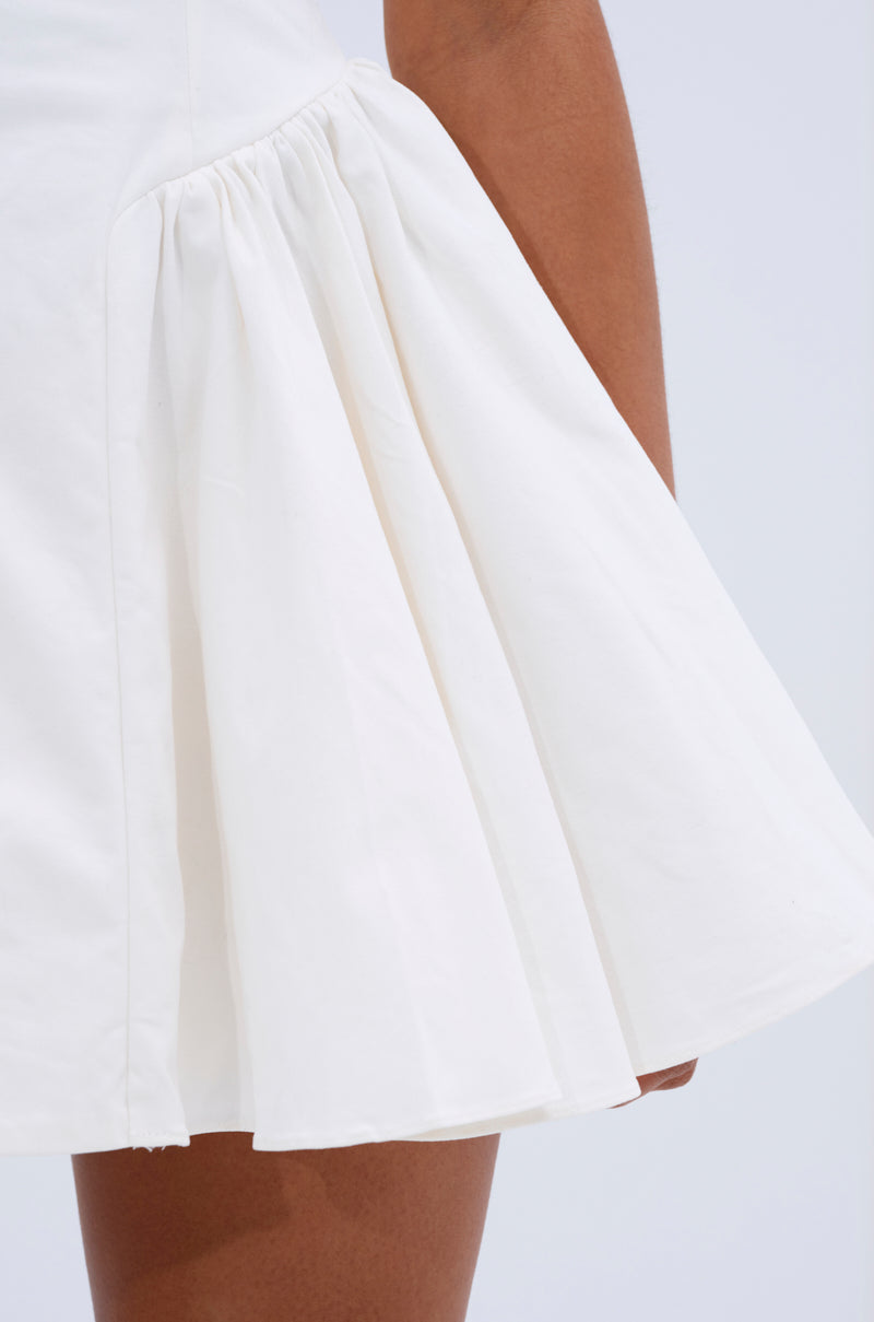 CALIFORNIA DREAMIN POPLIN MINI DRESS