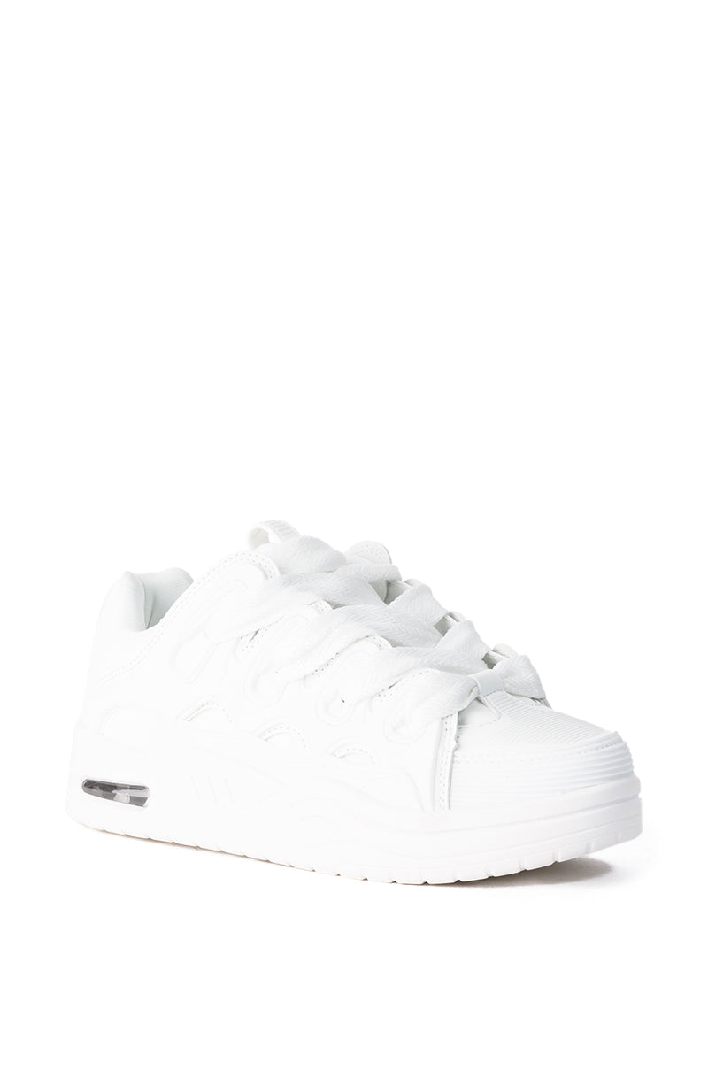 AZALEA WANG KORR WHITE SNEAKER
