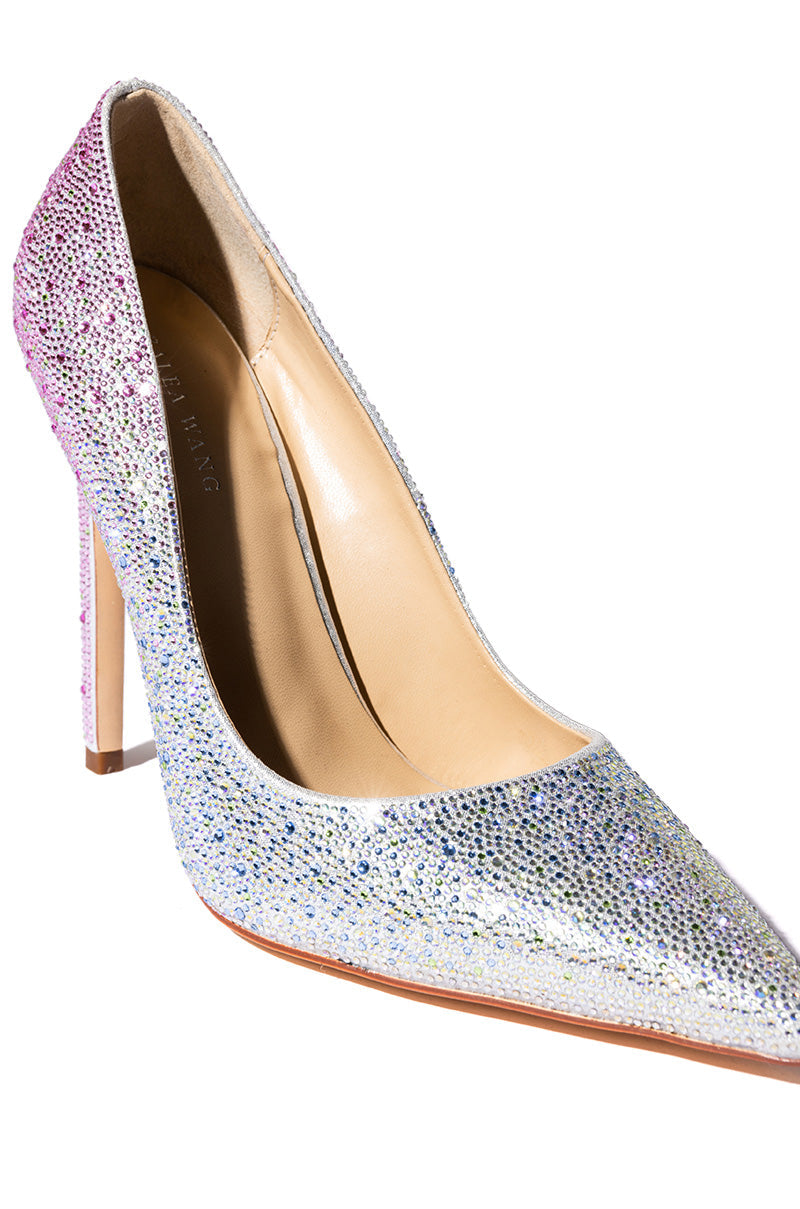 AZALEA WANG JAVIER EMBELLISHED OMBRE PUMP IN MULTI