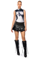BODY MOVES SLEEVELESS BODYSUIT