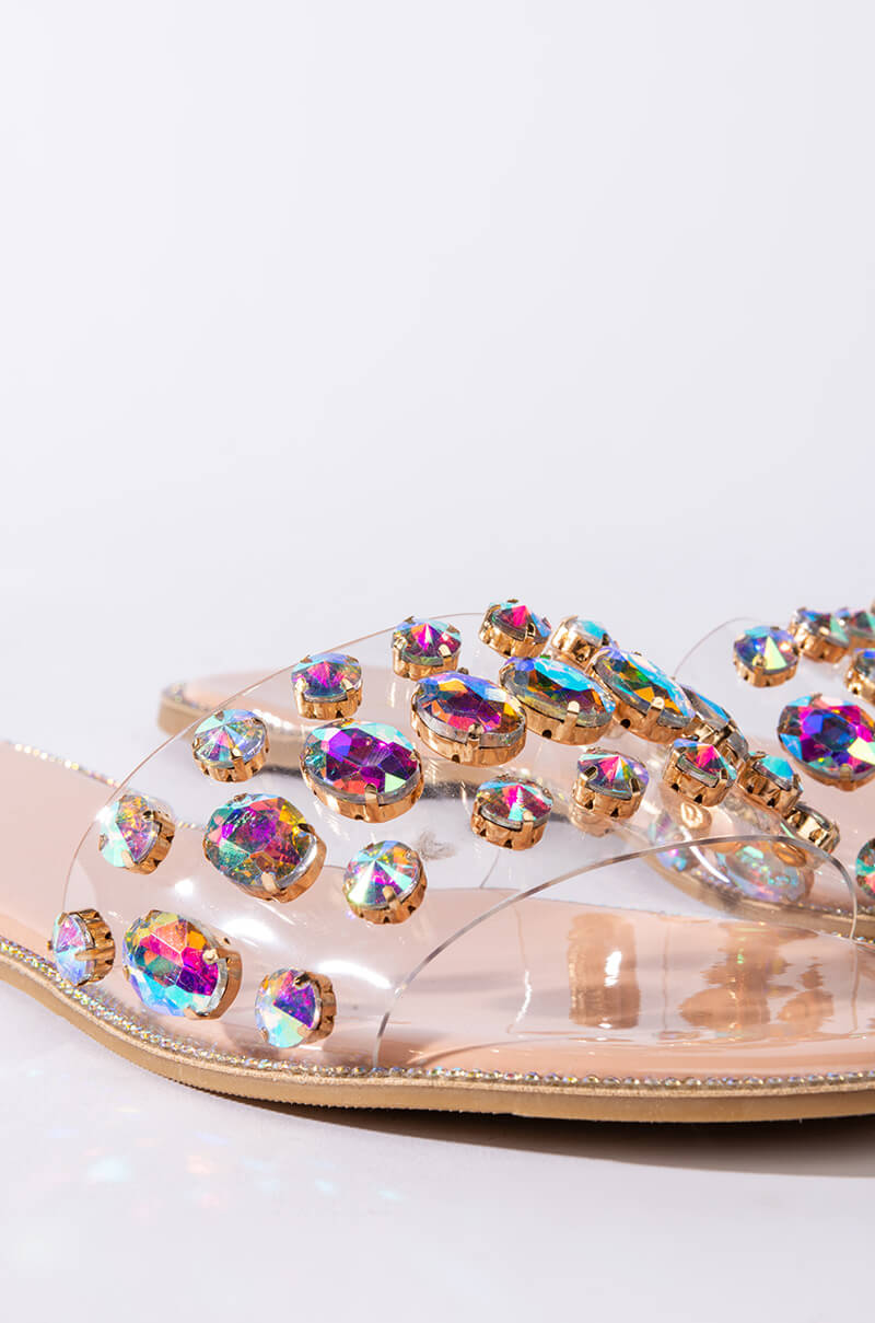 CALL ME HONEY RHINESTONE SANDAL