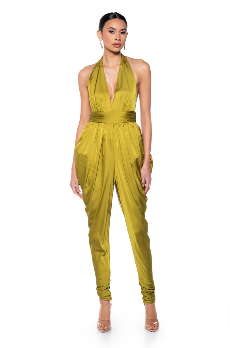 CELESTE HALTER NECK JUMPSUIT