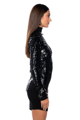 DRACO SCALED MINI DRESS