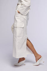 EFFIE CARGO MAXI SKIRT
